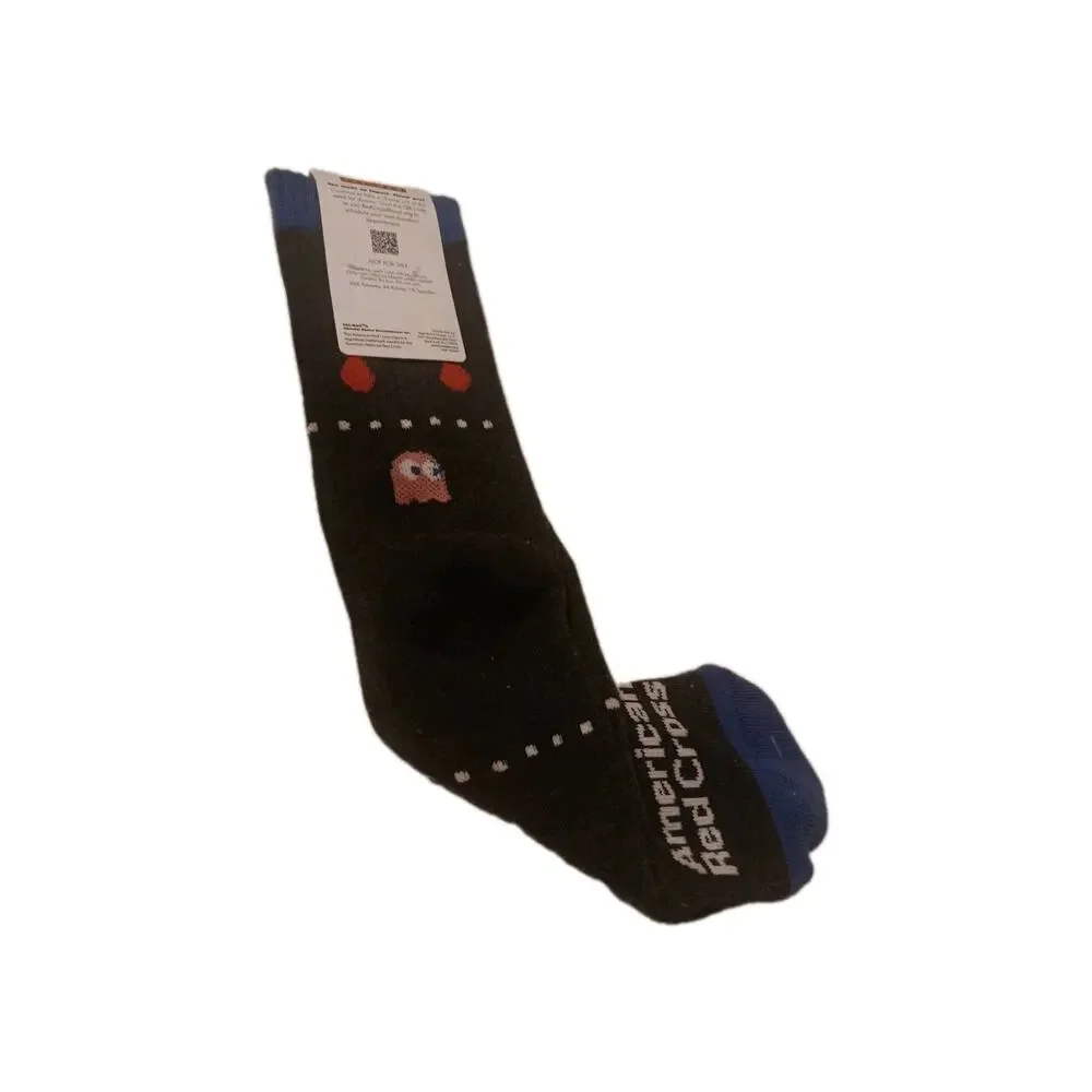 Red Cross x Pac-man Socks (One Size Fits Most)